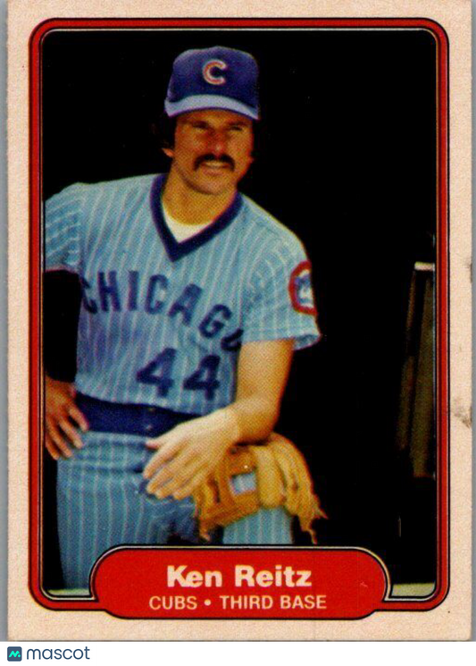 1982 Fleer #602 Ken Reitz