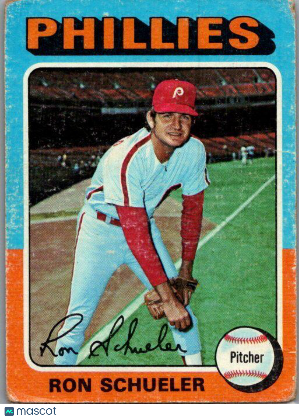 1975 Topps #292 Ron Schueler