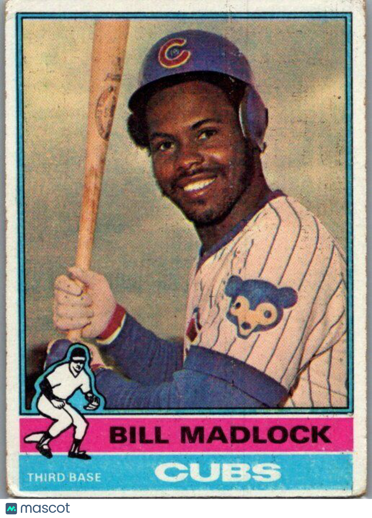 1976 Topps #640 Bill Madlock