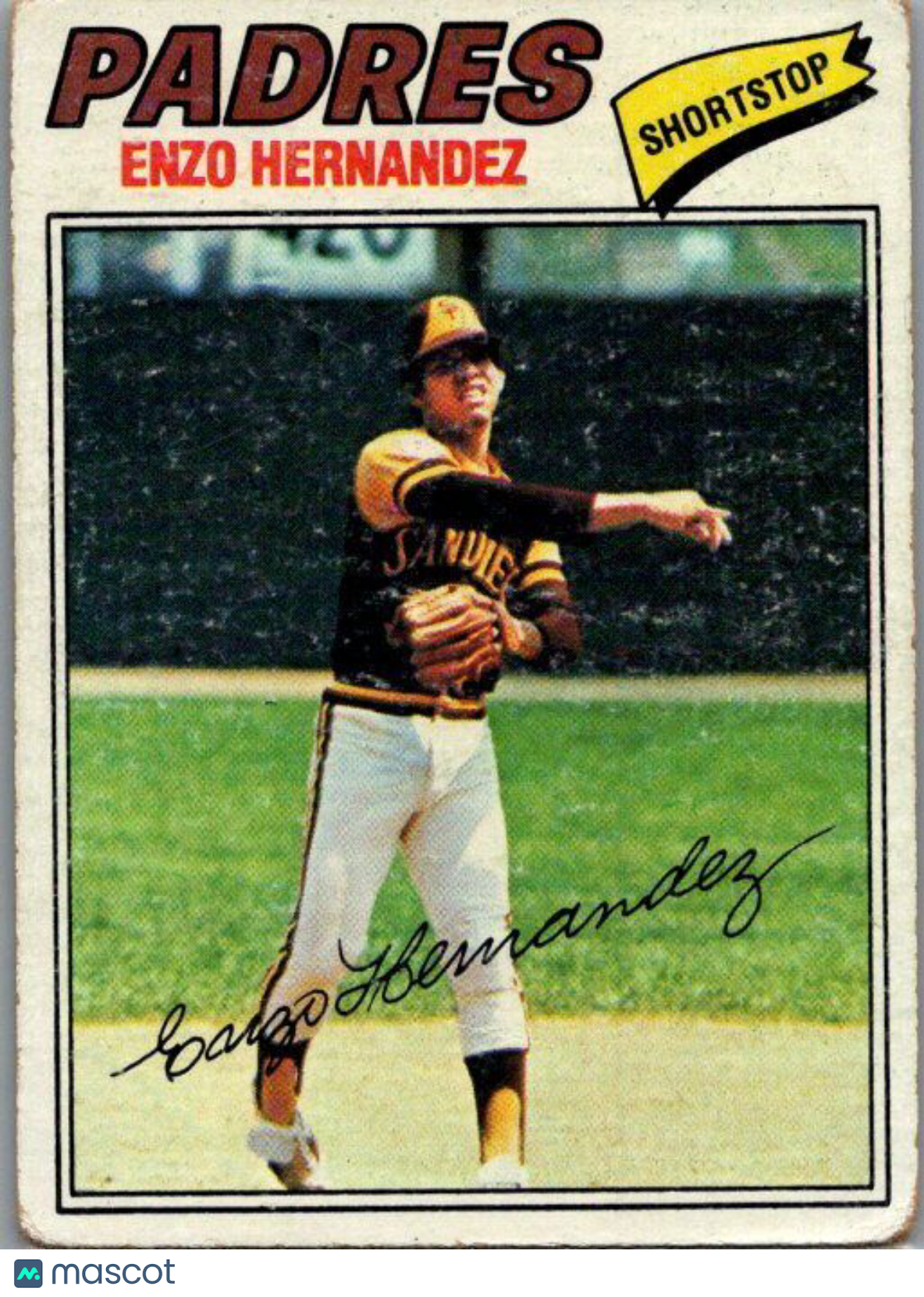 1977 Topps #522 Enzo Hernandez