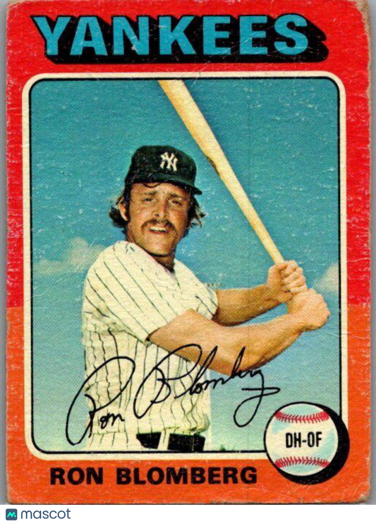 1975 Topps #68 Ron Blomberg