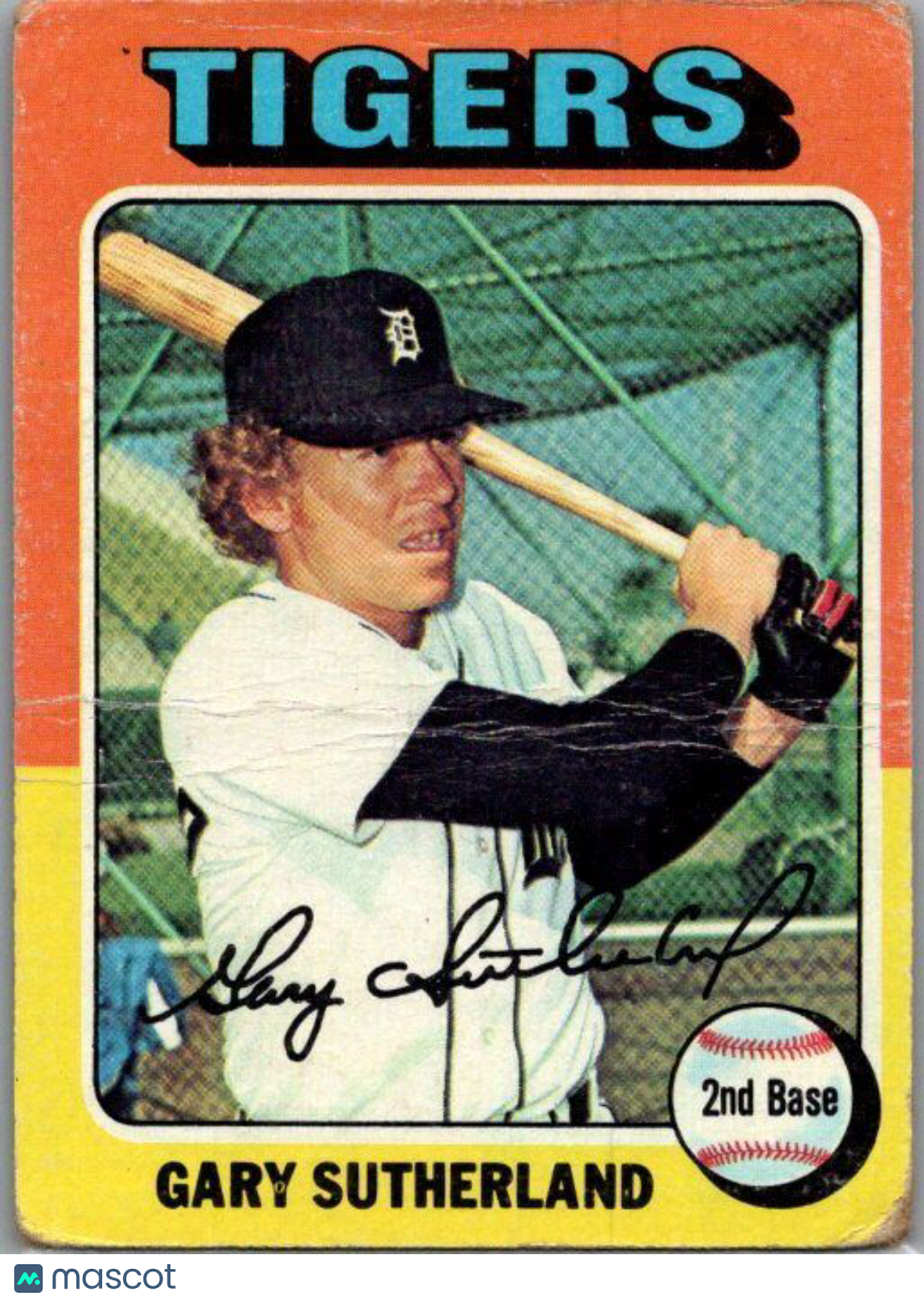 1975 Topps #522 Gary Sutherland