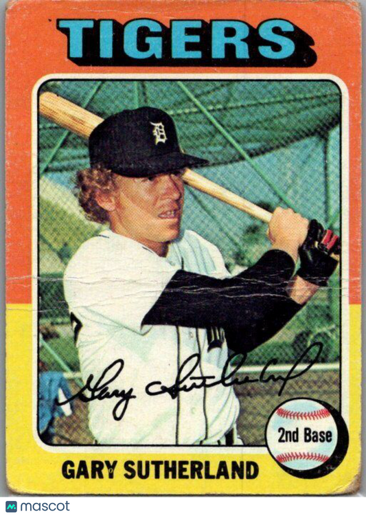 1975 Topps #522 Gary Sutherland