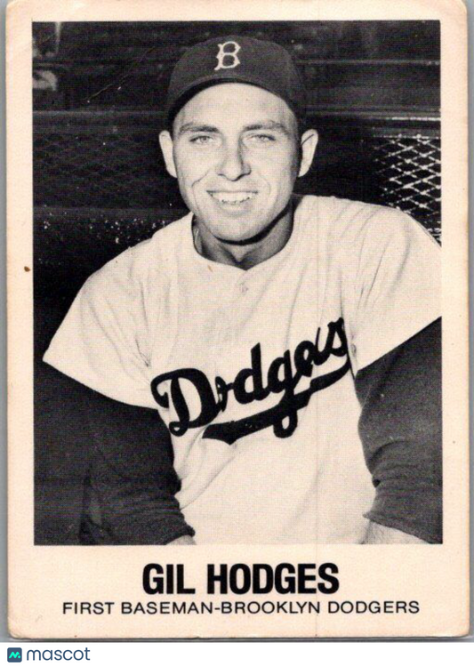 1977-84 Galasso Glossy Greats #15 Gil Hodges