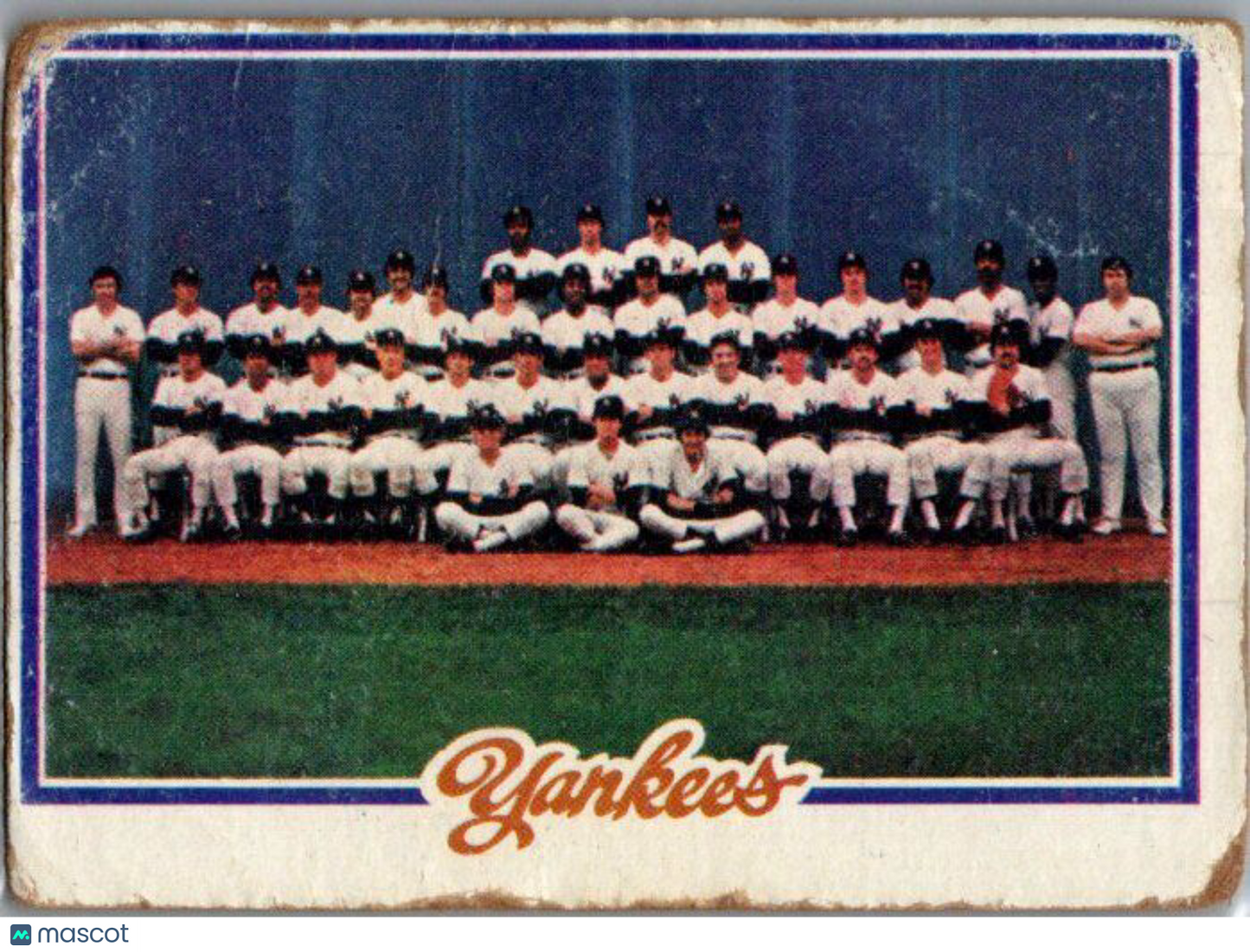 1978 Topps #282 New York Yankees