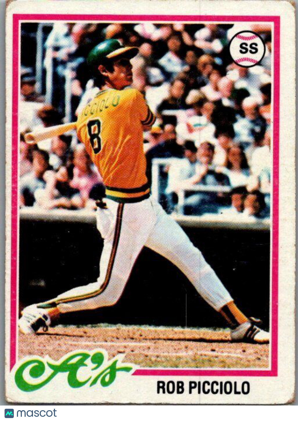 1978 Topps #528 Rob Picciolo