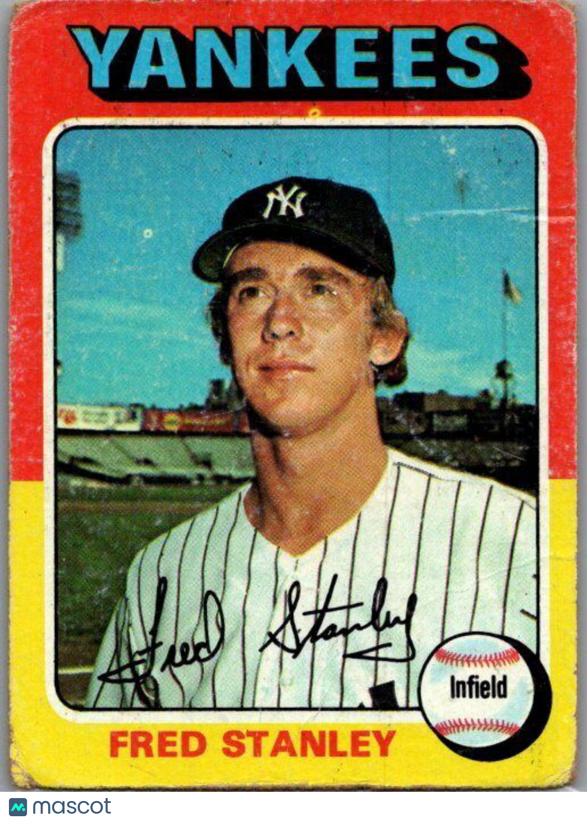 1975 Topps #503 Fred Stanley