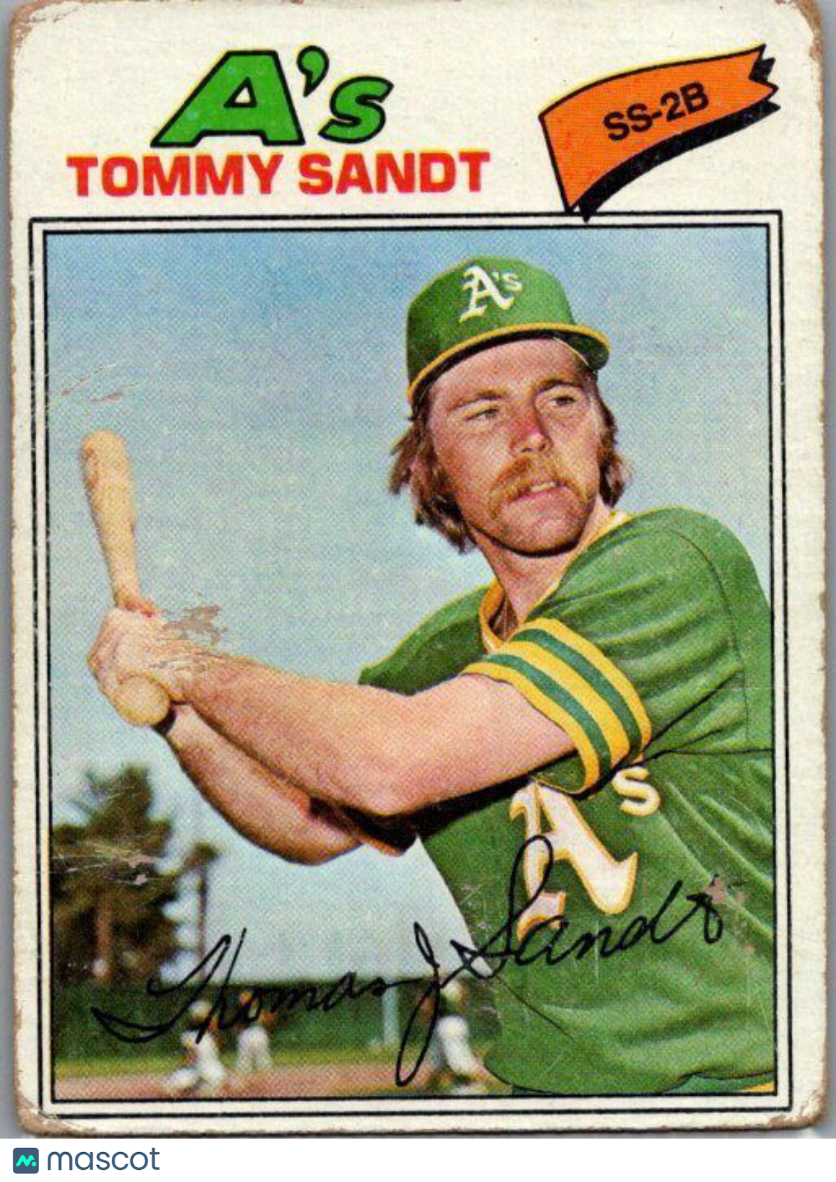 1977 Topps #616 Tommy Sandt