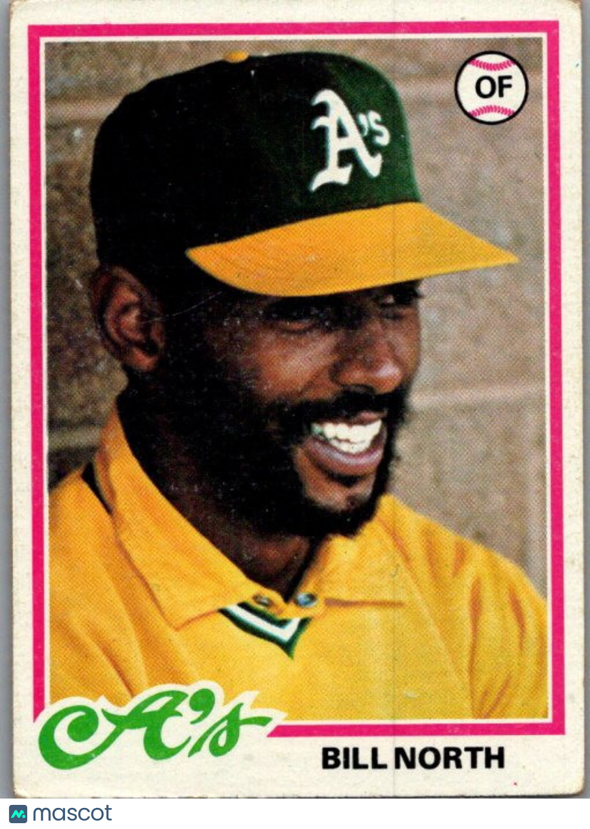 1978 Topps #163 Bill North