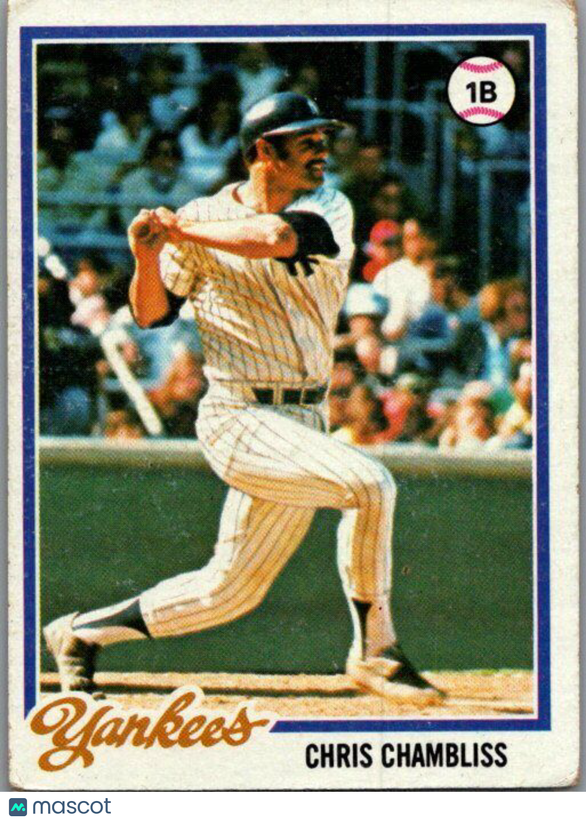 1978 Topps #485 Chris Chambliss