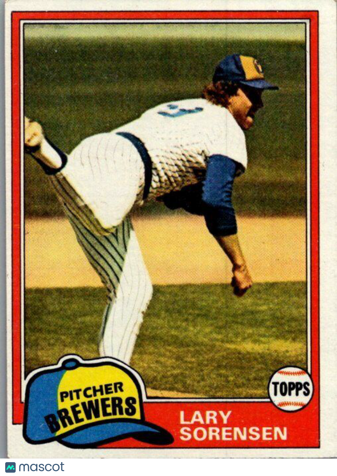 1981 Topps #379 Lary Sorensen