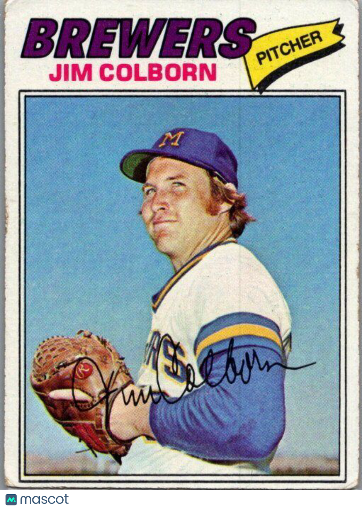 1977 Topps #331 Jim Colborn