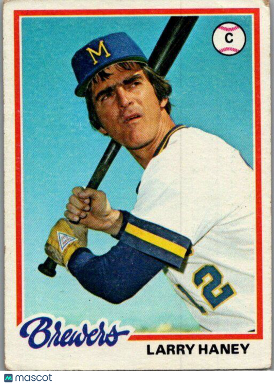 1978 Topps #391 Larry Haney