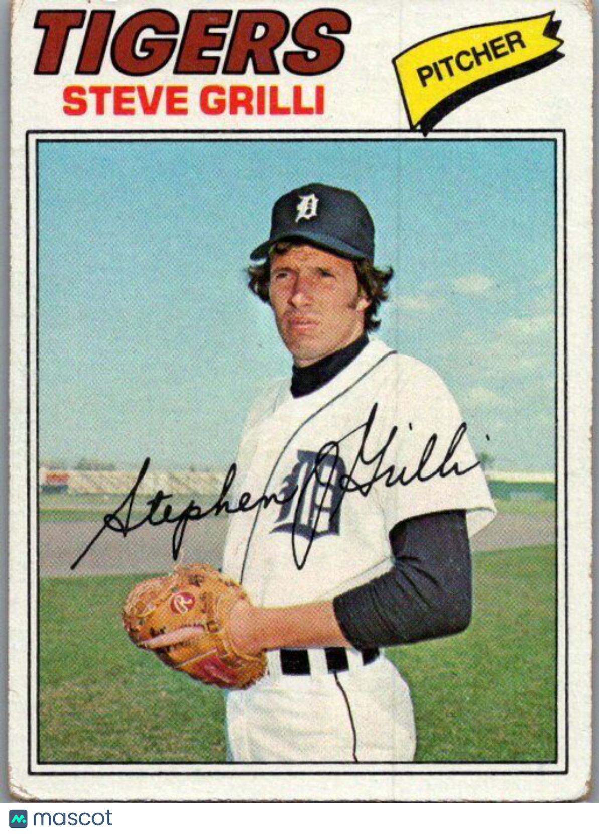 1977 Topps #506 Steve Grilli