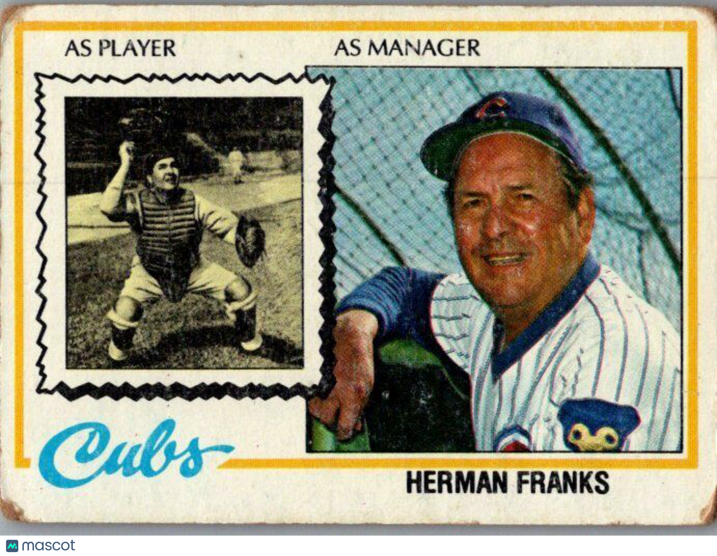 1978 Topps #234 Herman Franks