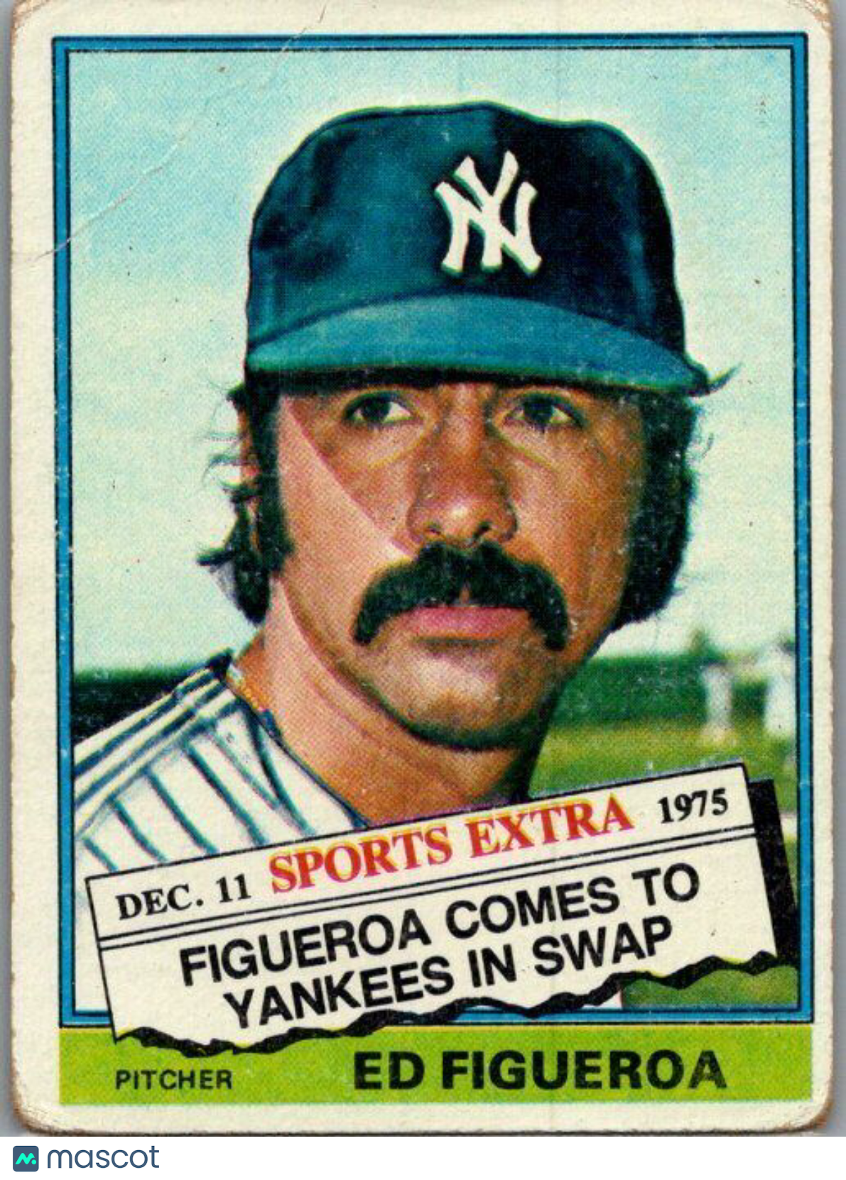 1976 Topps #27T Ed Figueroa Traded