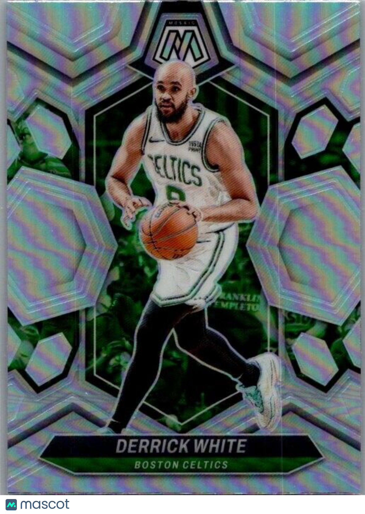 2023-24 Panini Mosaic - Silver Prizm #166 Derrick White