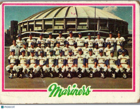 1978 Topps #499 Seattle Mariners