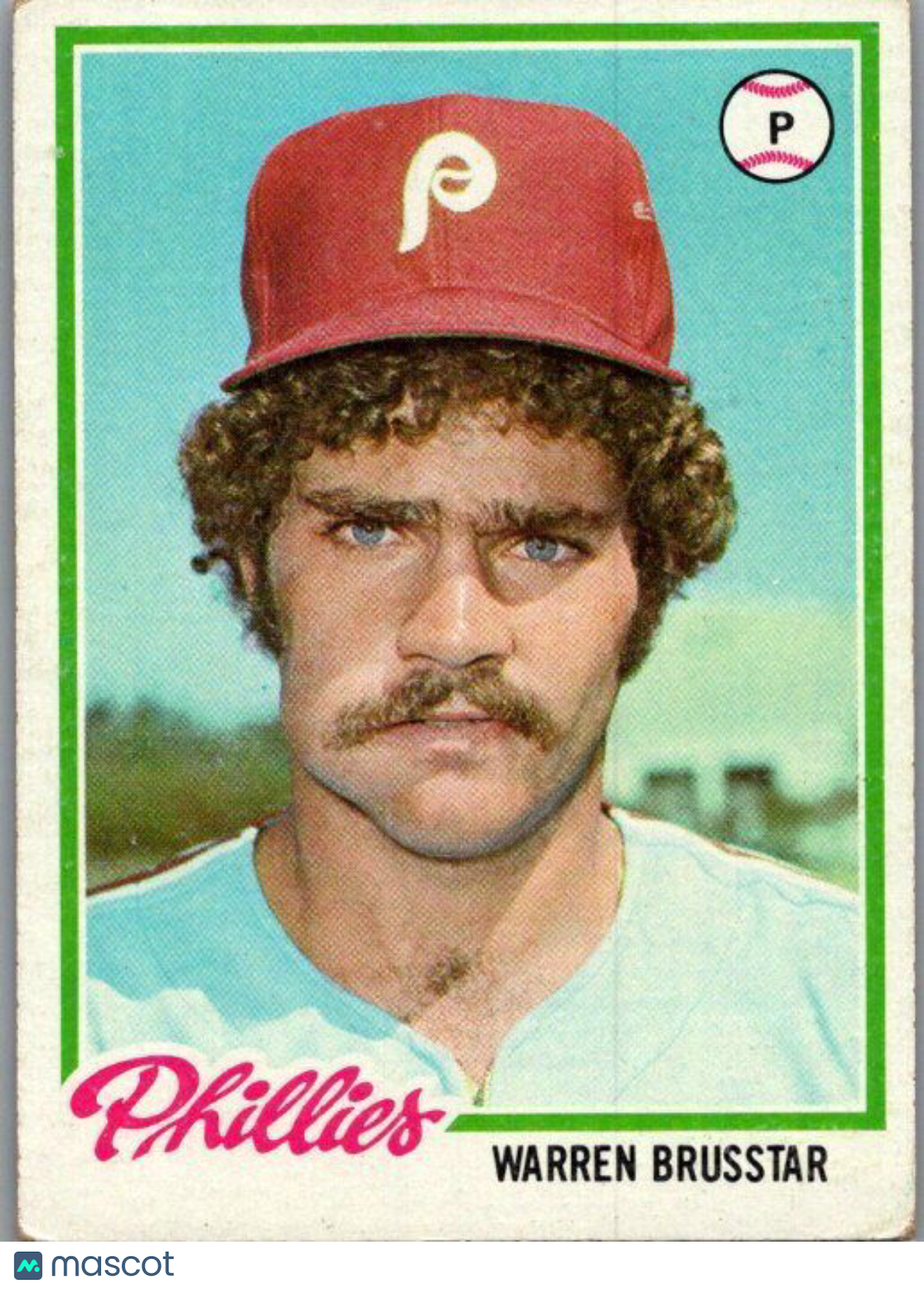 1978 Topps #297 Warren Brusstar