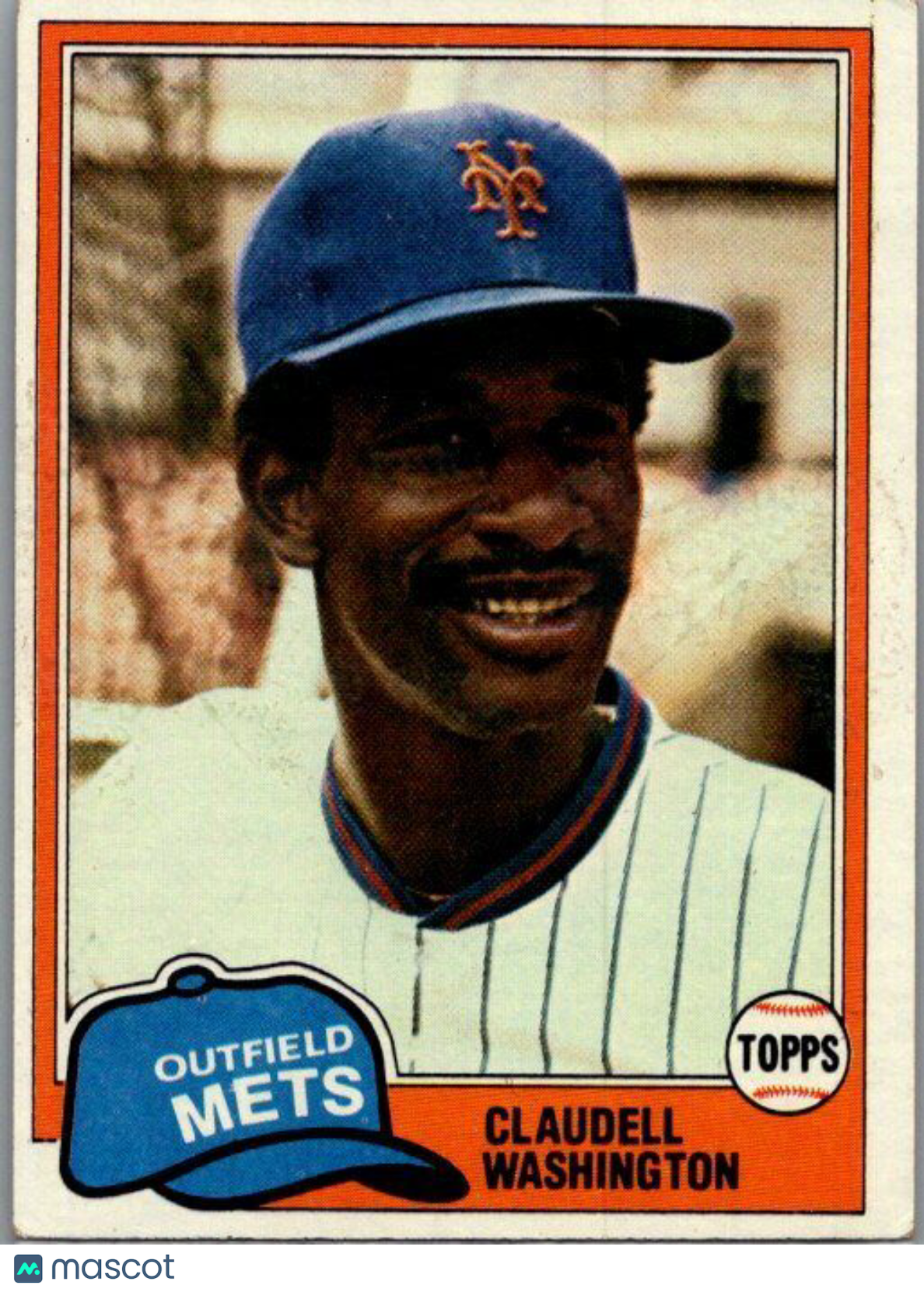 1981 Topps #151 Claudell Washington