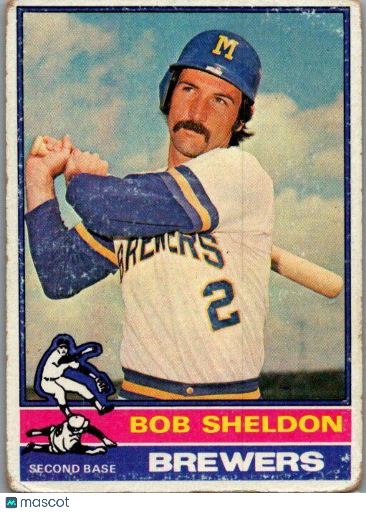 1976 Topps #626 Bob Sheldon