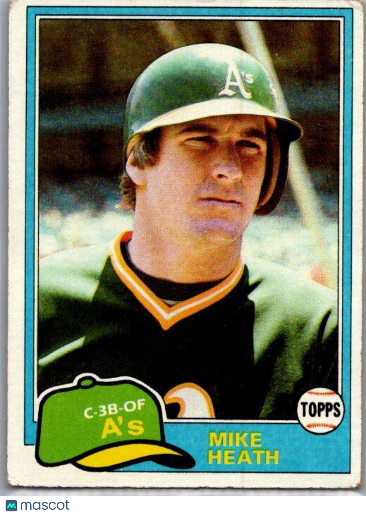 1981 Topps #437 Mike Heath