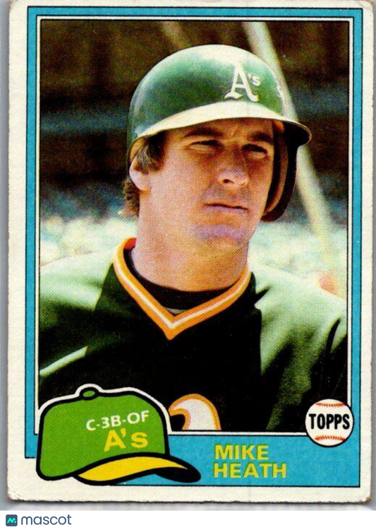 1981 Topps #437 Mike Heath