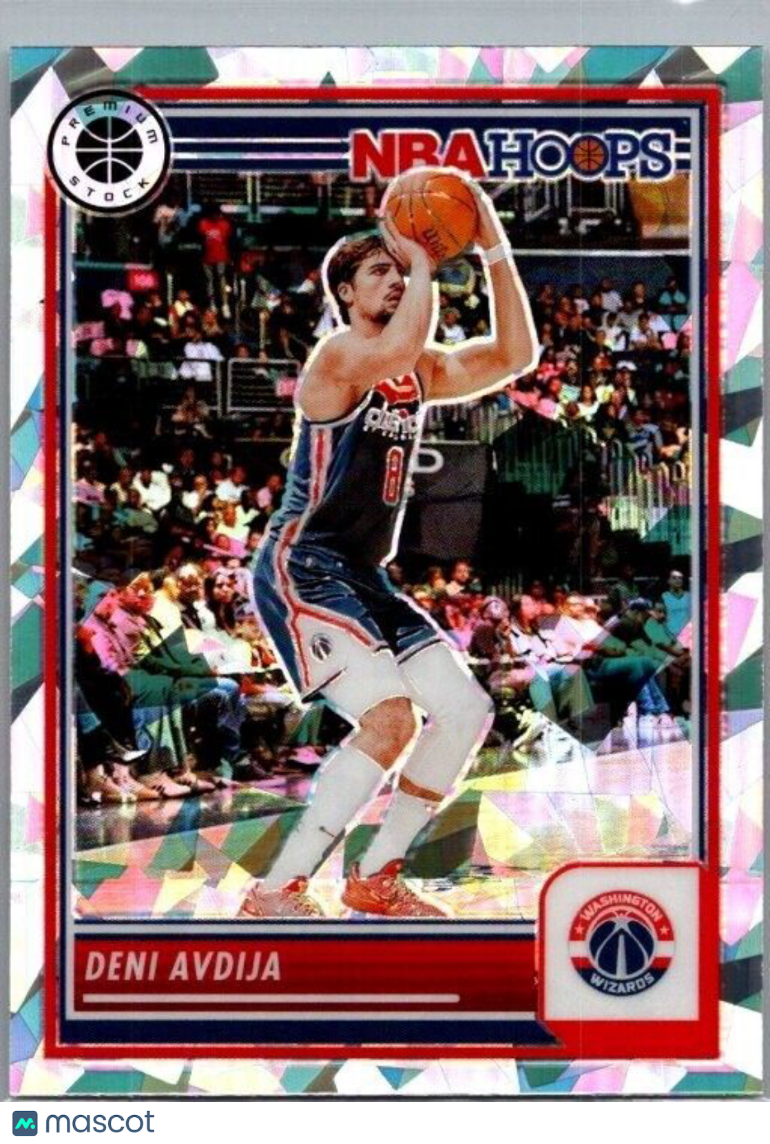 2023-24 Panini NBA Hoops Premium Stock - #226 Deni Avdija Ice