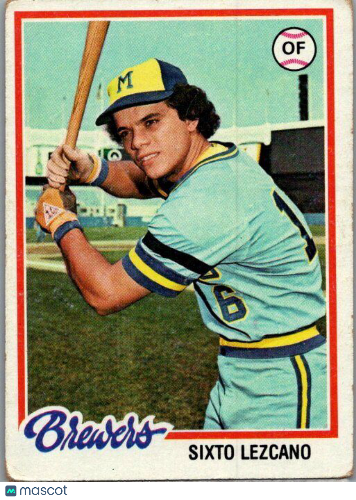 1978 Topps #595 Sixto Lezcano