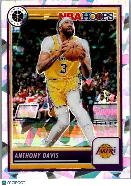 2023-24 Panini NBA Hoops Premium Stock -#177 Anthony Davis Ice