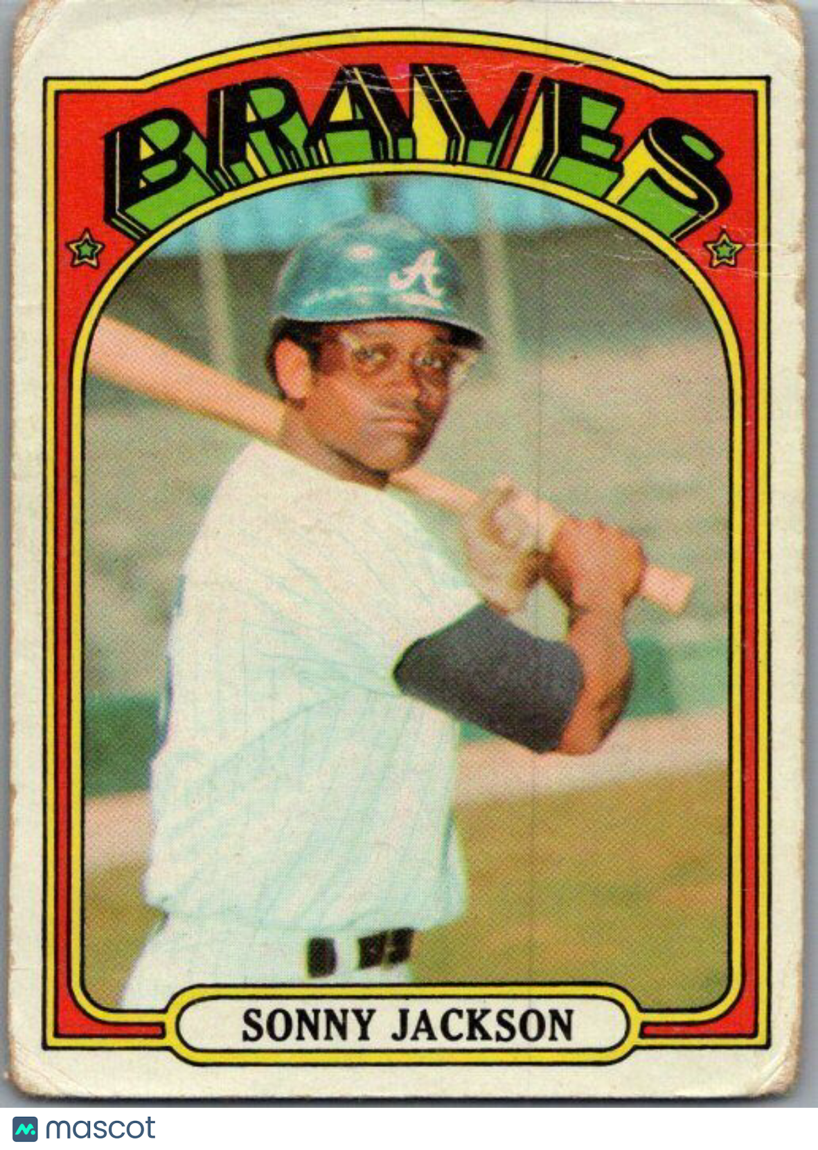 1972 Topps #318 Sonny Jackson