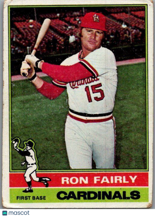 1976 Topps #375 Ron Fairly