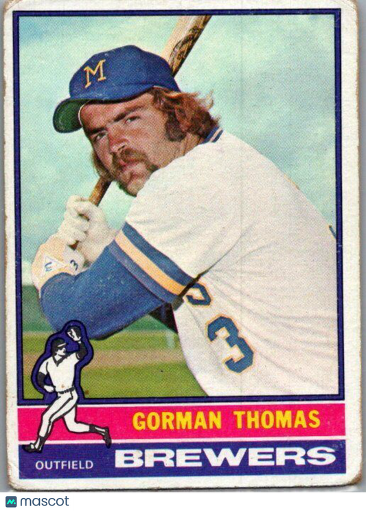 1976 Topps #139 Gorman Thomas