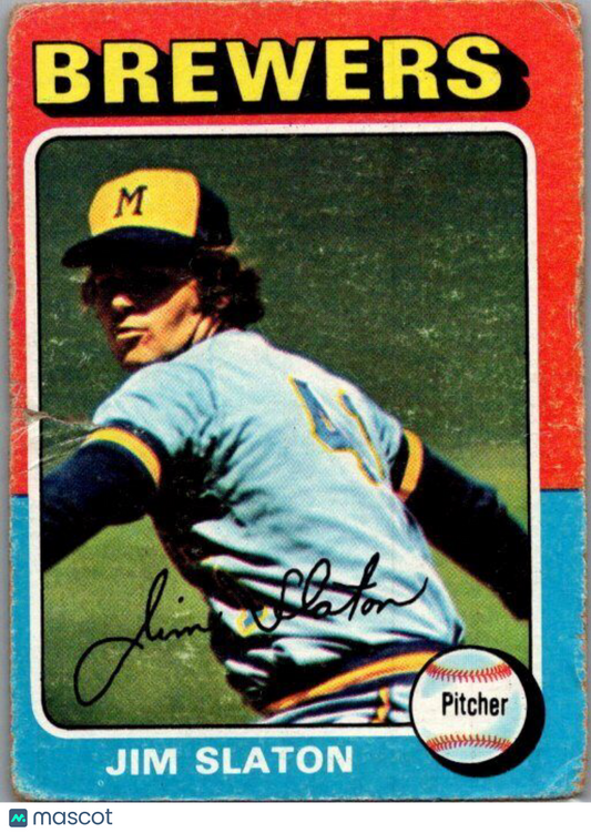 1975 Topps #281 Jim Slaton