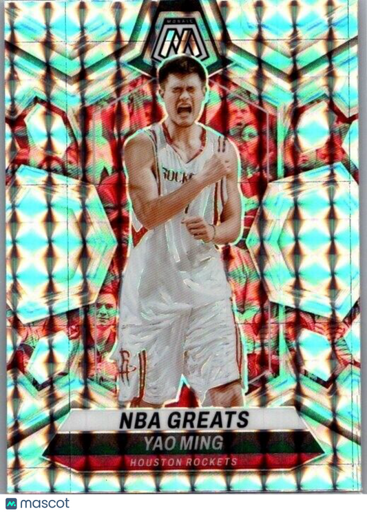 2023-24 Panini Mosaic - NBA Greats #294 Yao Ming Mosaic