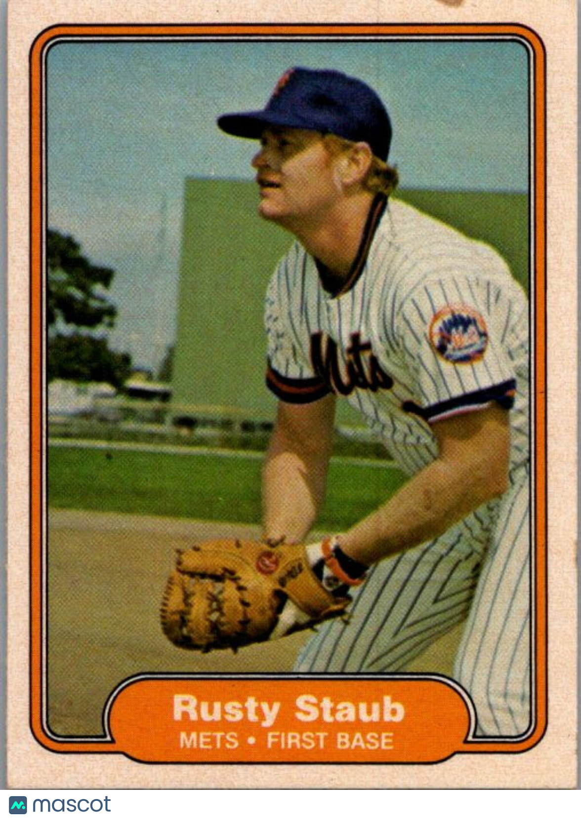 1982 Fleer #536 Rusty Staub