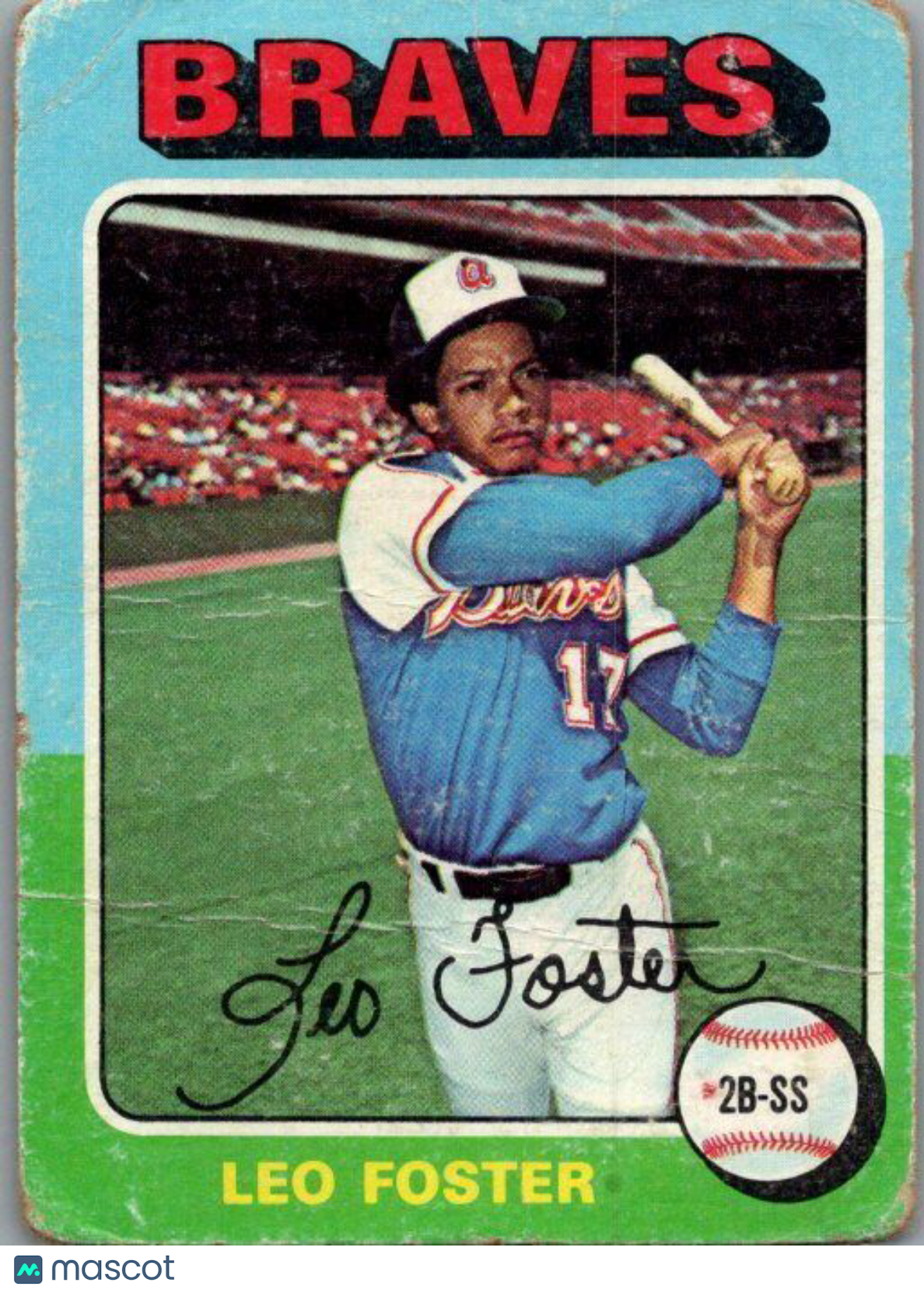 1975 Topps #418 Leo Foster