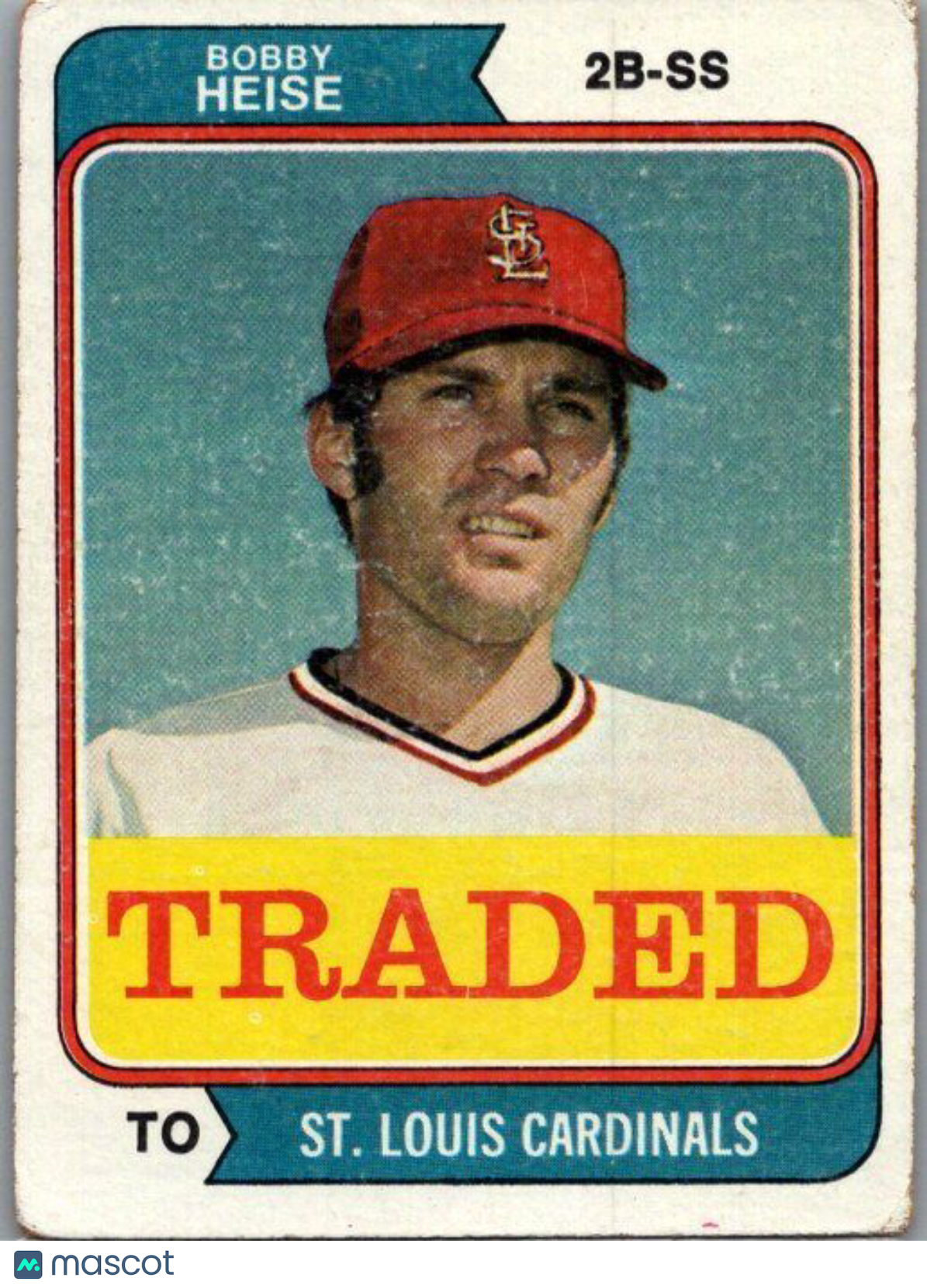 1974 Topps #51T Bobby Heise Traded