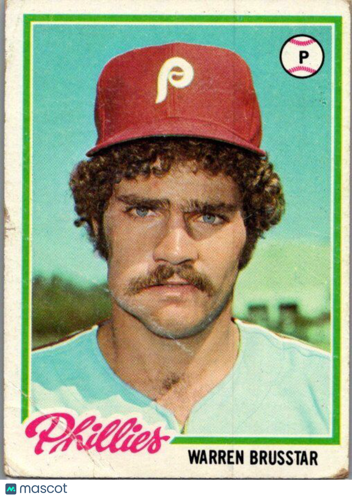 1978 Topps #297 Warren Brusstar