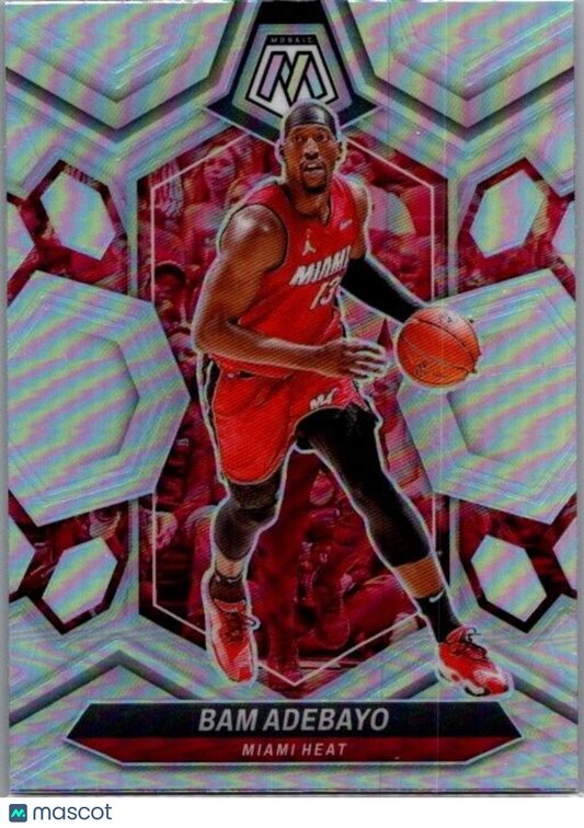 2023-24 Panini Mosaic - Silver Prizm #26 Bam Adebayo