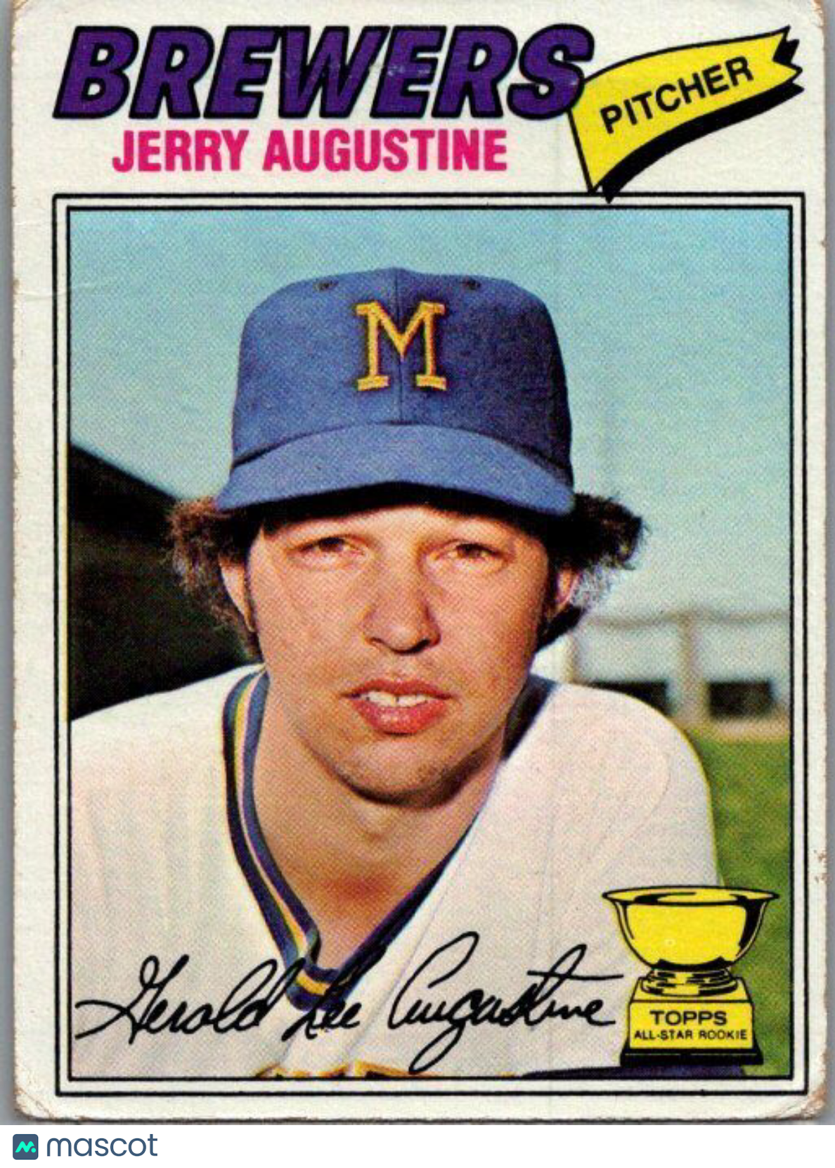 1977 Topps #577 Jerry Augustine