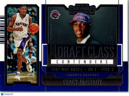 2023-24 Panini Contenders - Historic Draft Class Contenders #12 Tracy McGrady