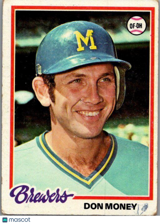 1978 Topps #24 Don Money