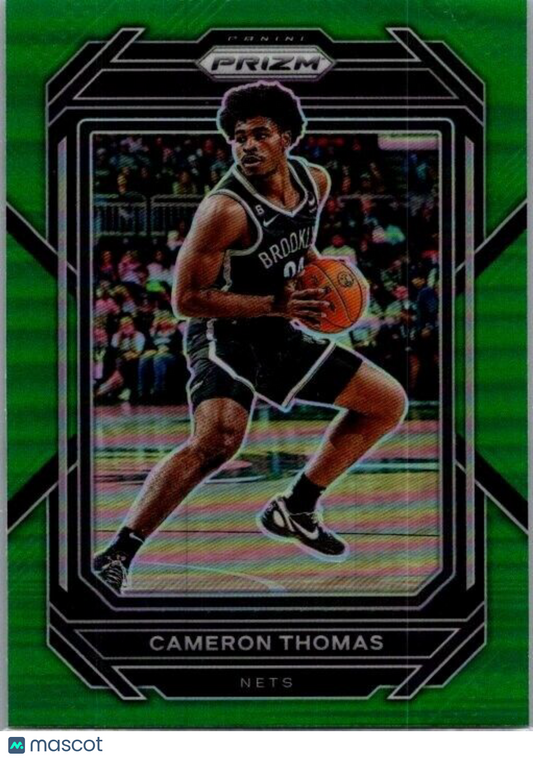 2022-23 Panini Prizm - Green Prizm #20 Cameron Thomas