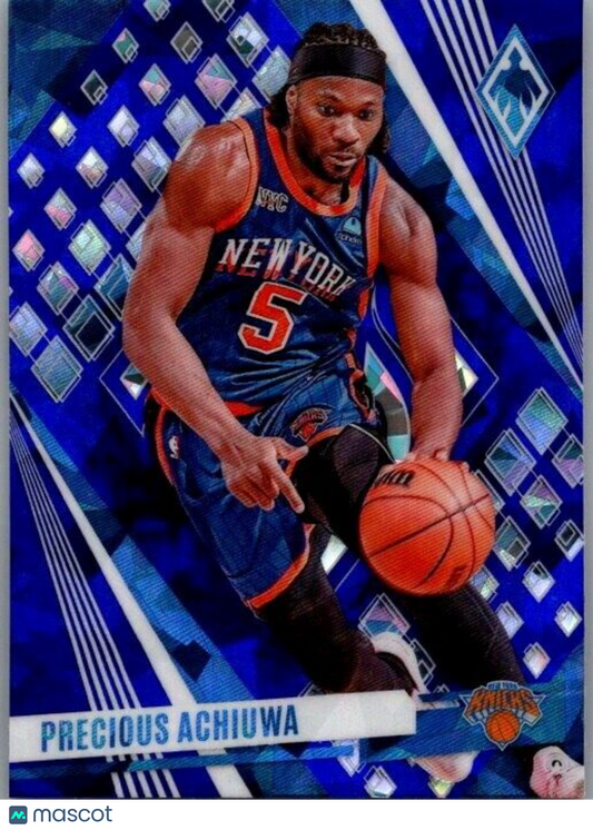 2023-24 Panini Phoenix - #154 Precious Achiuwa  Blue Ice