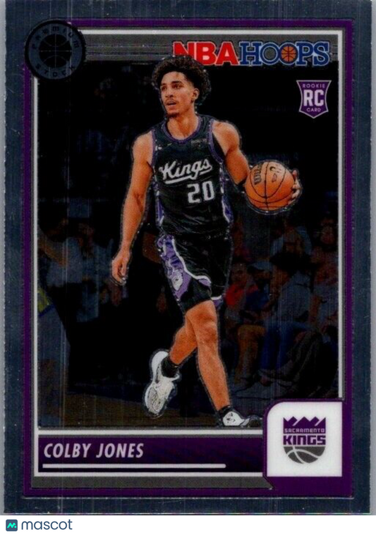 2023-24 Panini NBA Hoops Premium Stock - #49 Colby Jones (RC)