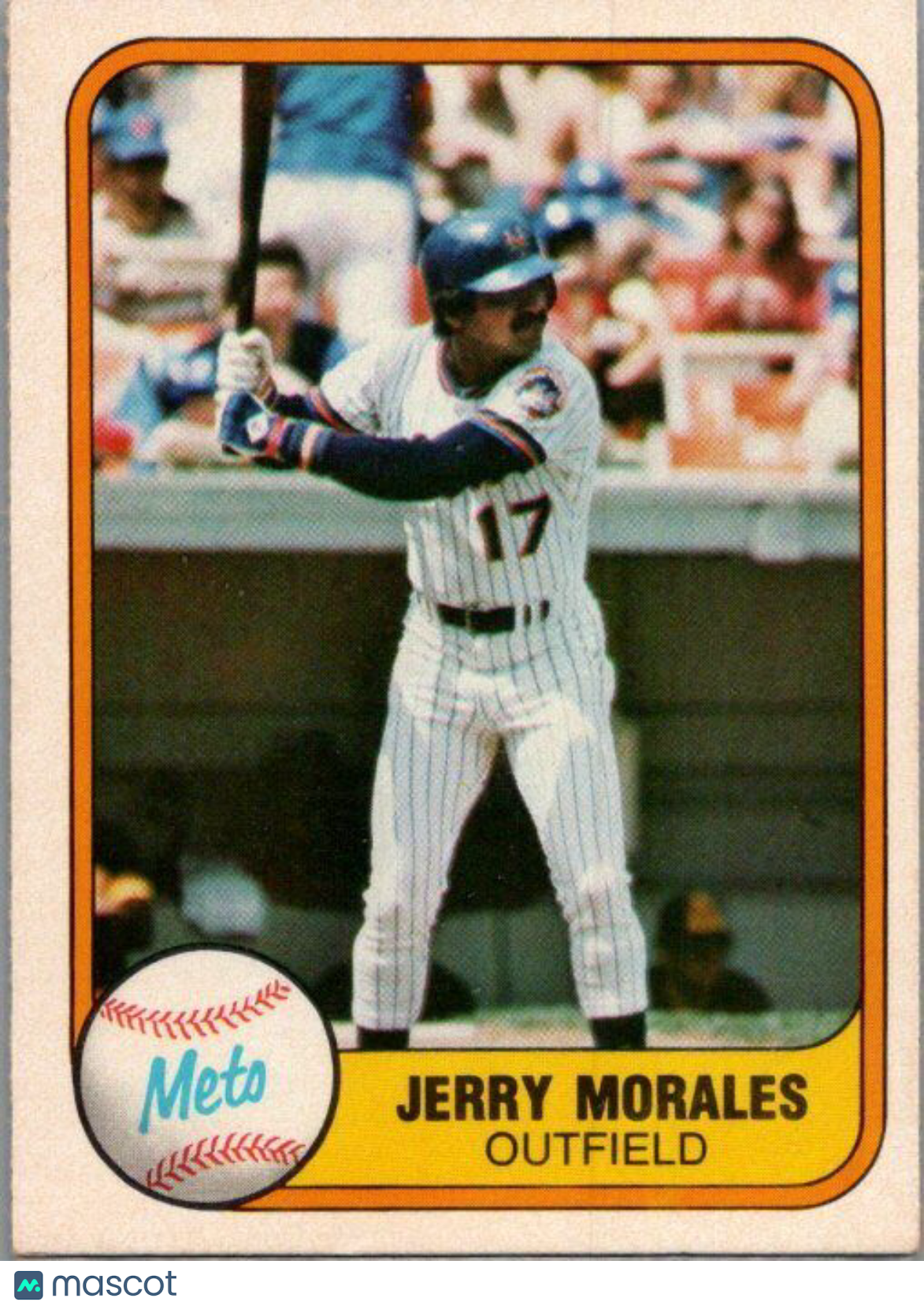 1981 Fleer #338 Jerry Morales