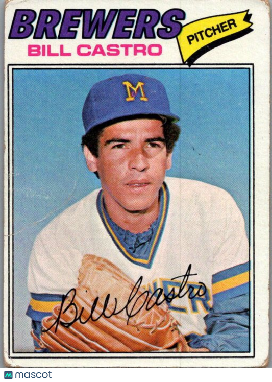 1977 Topps #528 Bill Castro