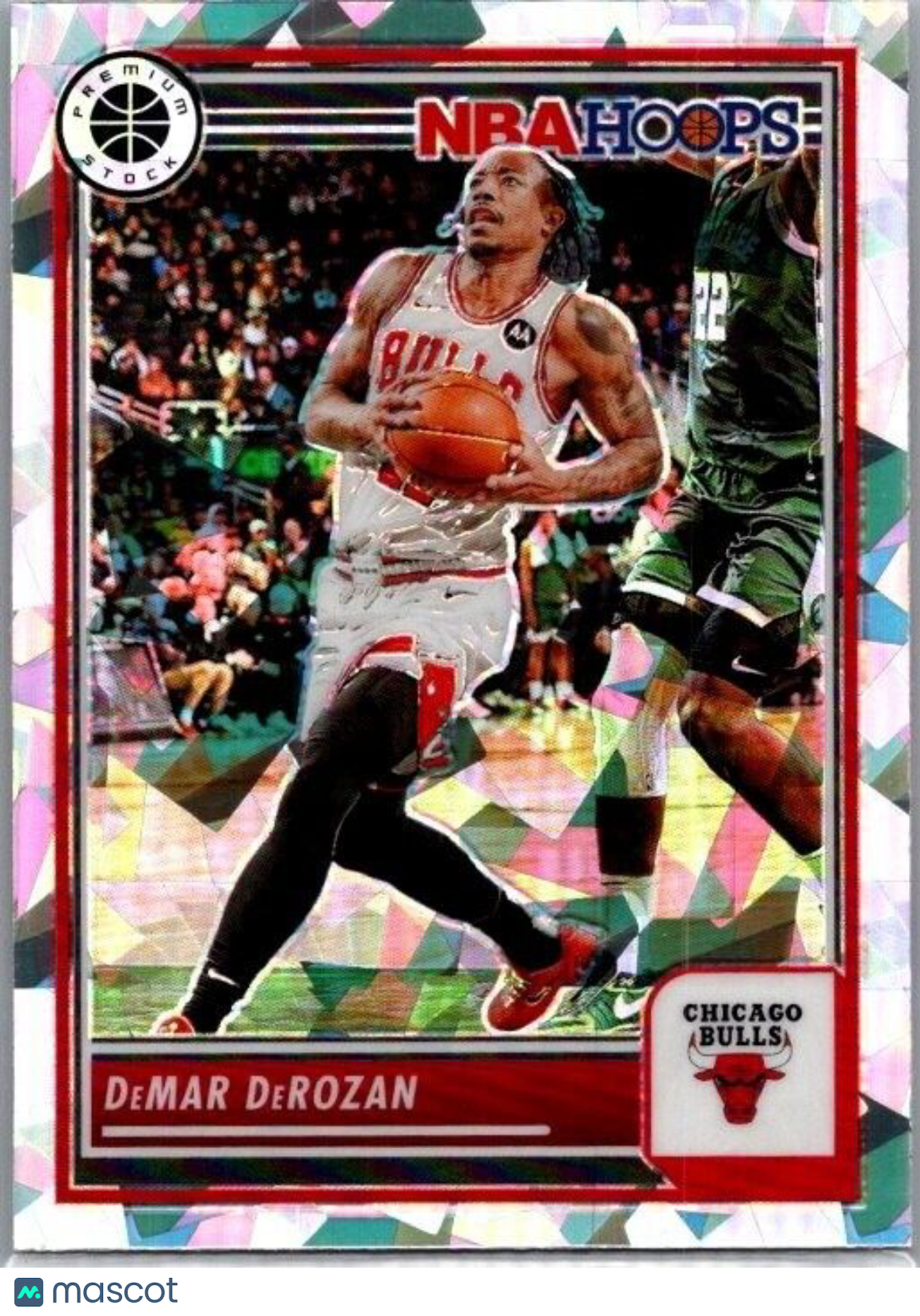 2023-24 Panini NBA Hoops Premium Stock - Ice Prizm #267 DeMar DeRozan