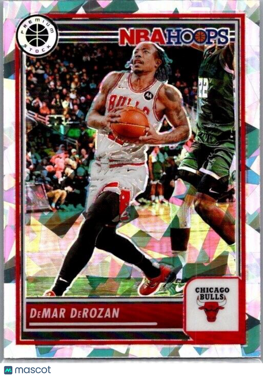 2023-24 Panini NBA Hoops Premium Stock - Ice Prizm #267 DeMar DeRozan